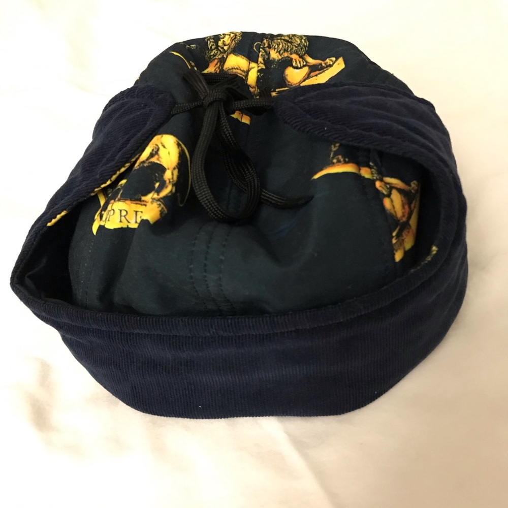 NWOT Supreme Lions Trail 5 Panel Camp Hat AW 2013 - Picture 7 of 7